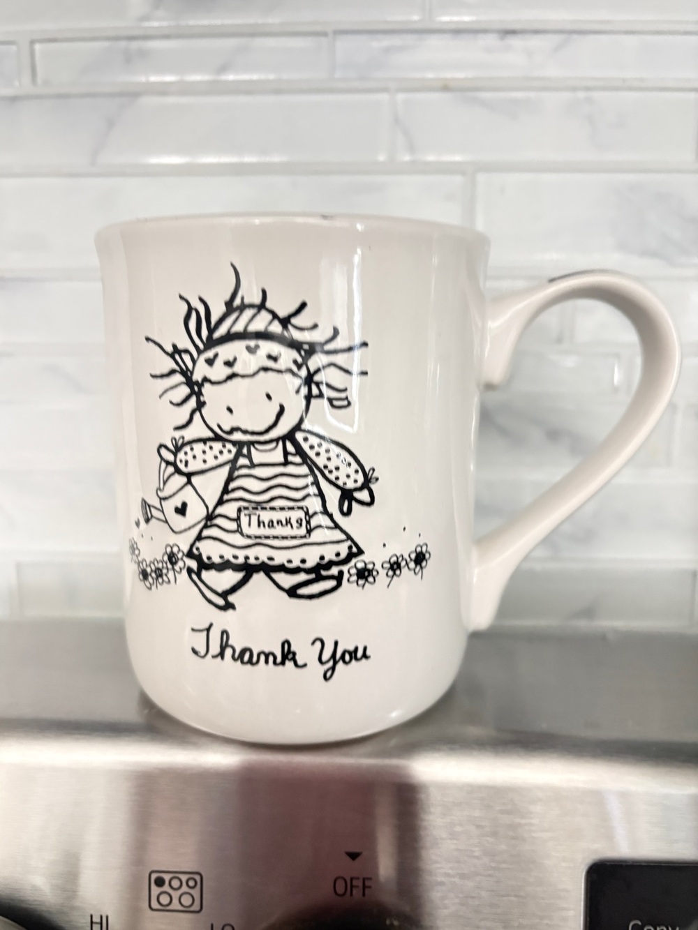Children of a Different Light. Marci. Vintage ceramic coffee mugs Thank you